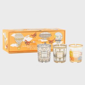 Trio Travel Candles Brussels, Roma, St Tropez